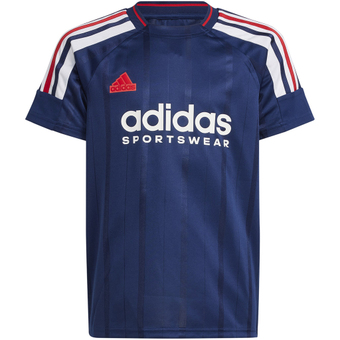 Adidas Tiro Nations Pack T-Shirt Team Navy Blue 2 / White / Better Scarlet Kinder