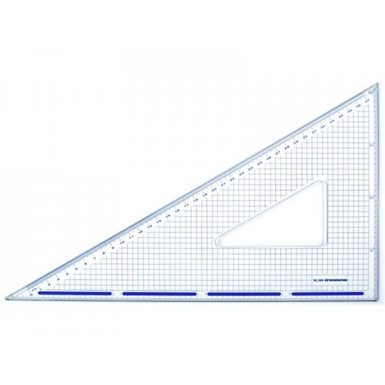 Zeichen- und Schneidedreieck PLEXIGLAS®