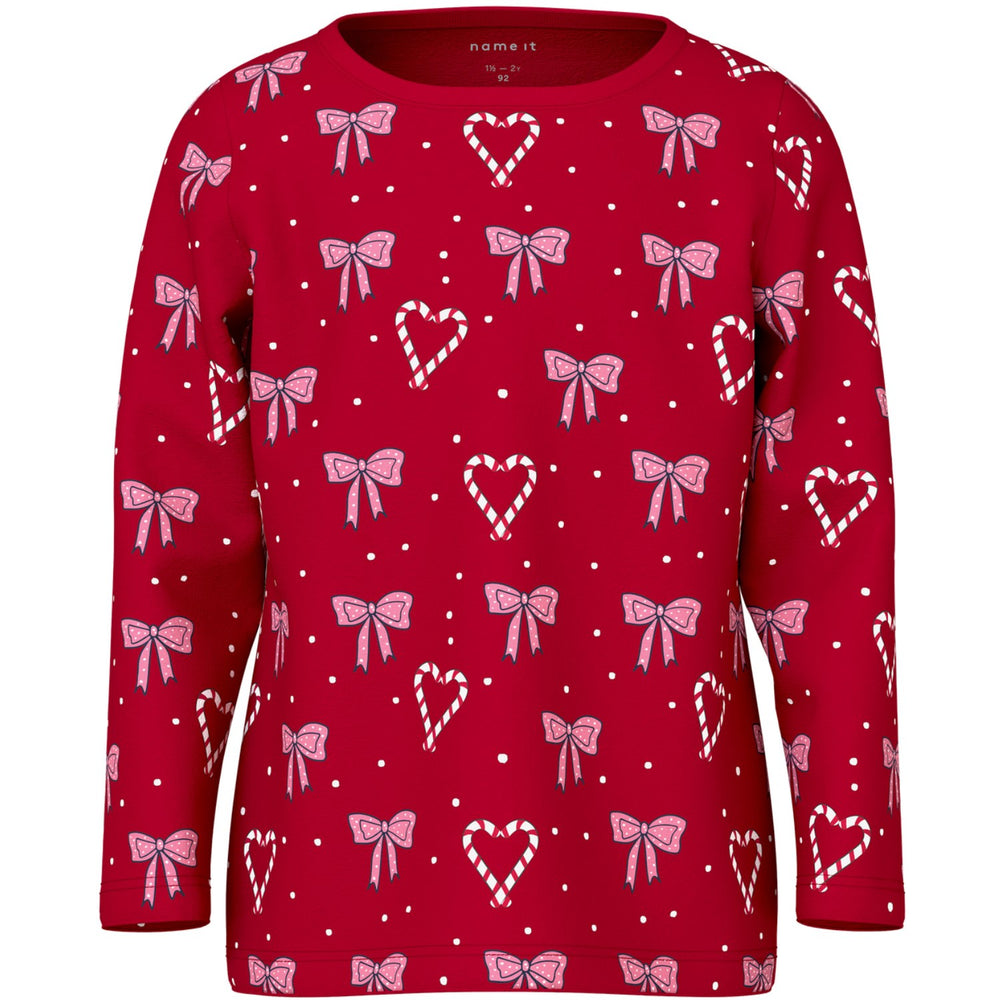 Køb Name It Jester Red Nmfri Ls Top