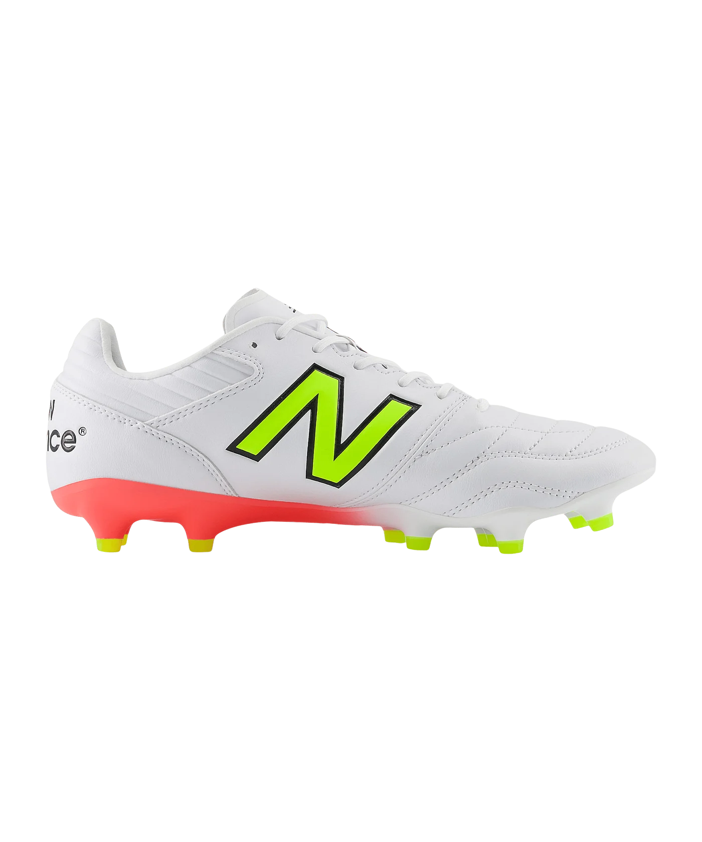 New Balance 442 Pro V2 FG Flash Point Weiss FMB2