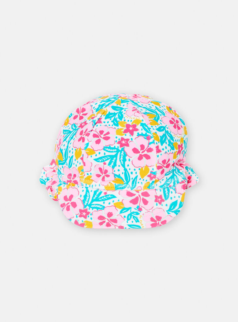 Casquette de plage pour bébé fille