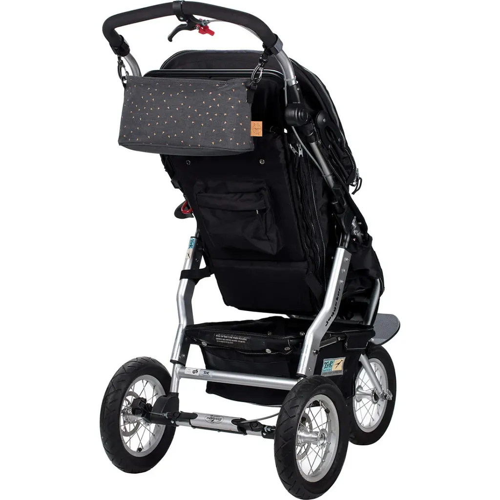 LässigLässig   Buggy Organizer Stossertasche triangle dark grey