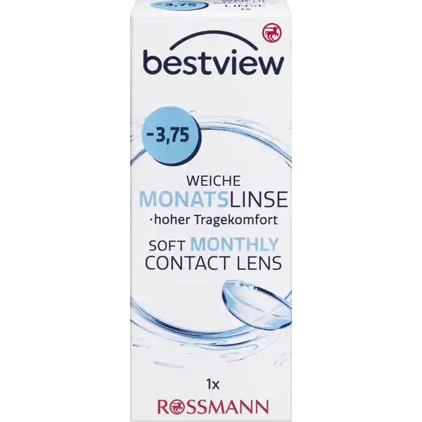 weiche Monatslinse -3.75
