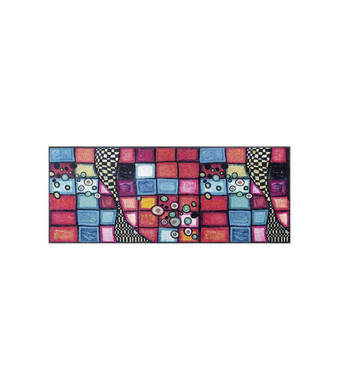 Paillasson TIGERDRA KT en polyamide doux et soyeux OEKO TEX
