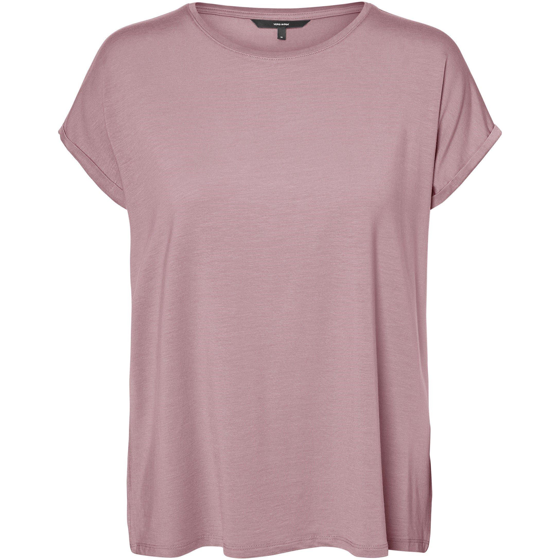Vero Moda VM Ava Plain Short Sleeve T Shirt Womens
