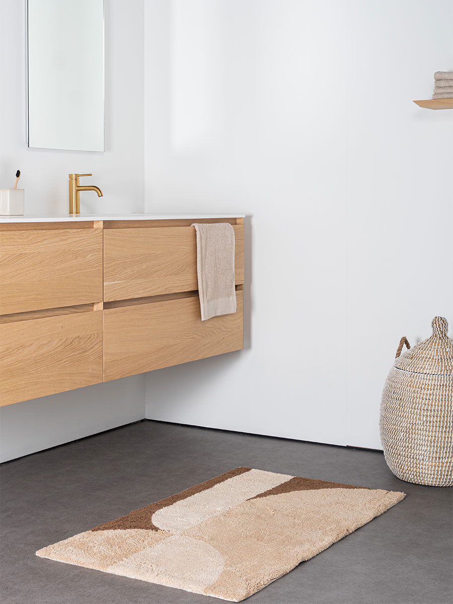 Badmat Bowie – Beige 60x100 cm
