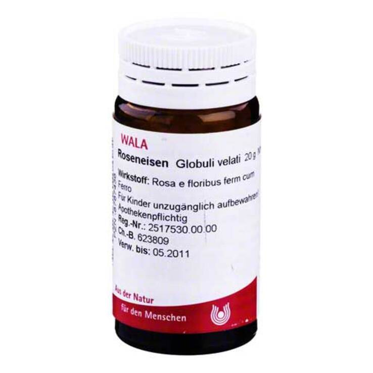 Roseneisen Globuli, 20 g