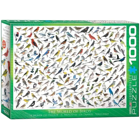 Eurographics Die Welt der Vögel, 1000 teile