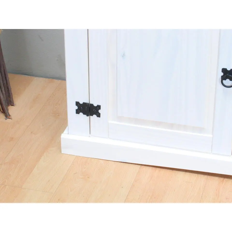 Hioshop Dressoir New Mexico wit 200cm