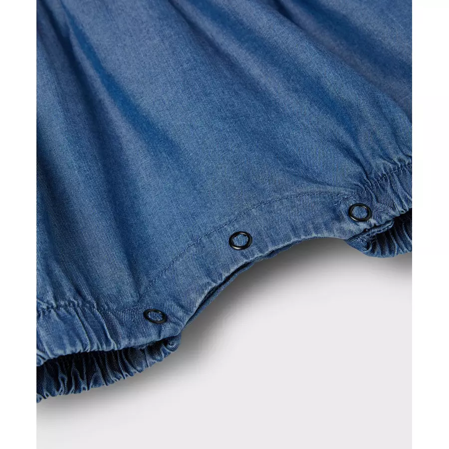 name it Spieler Nbfjeteetee Medium Blue Denim