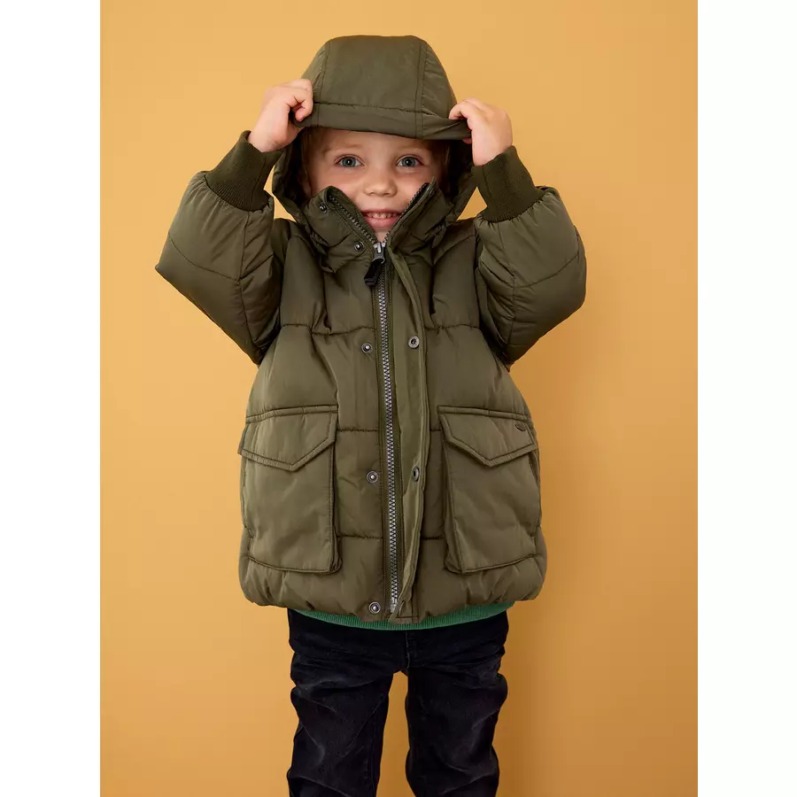 name it Outdoorjacke Nmmmuso Olive Night
