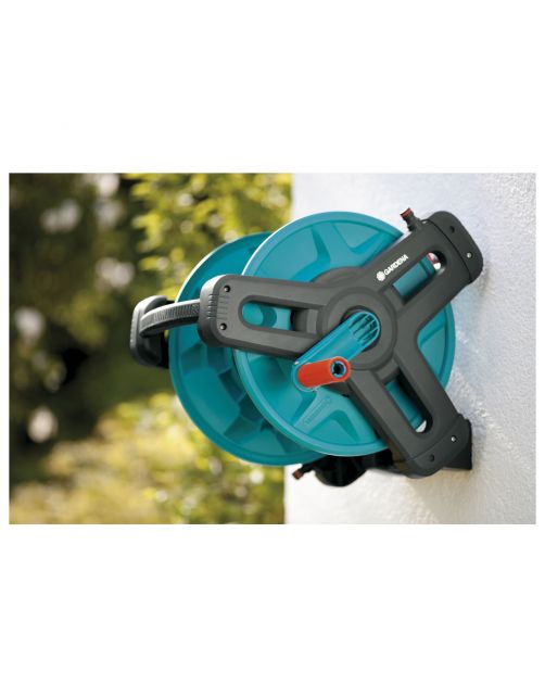 Gardena Classic Wandslanghouder 50 Compleet - Slanghaspel - 20 m