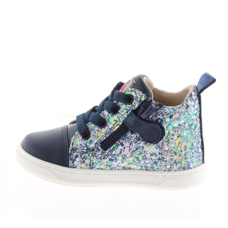 Acebos Acebos Pisa Paillettes Marine Zip