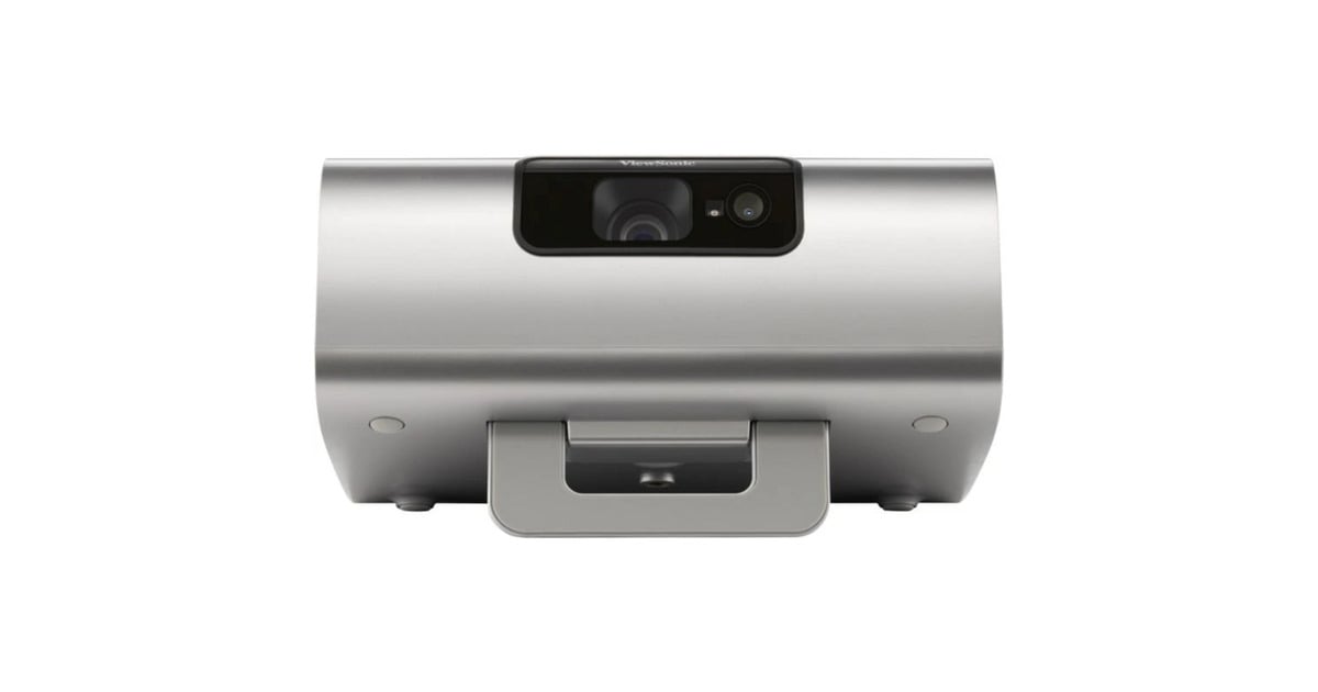 ViewSonicM10E Draagbare RGB Laser Slimme Projector met Harman Kardon Speaker​  (Zwart/zilver, 2200 ANSI Lumen)