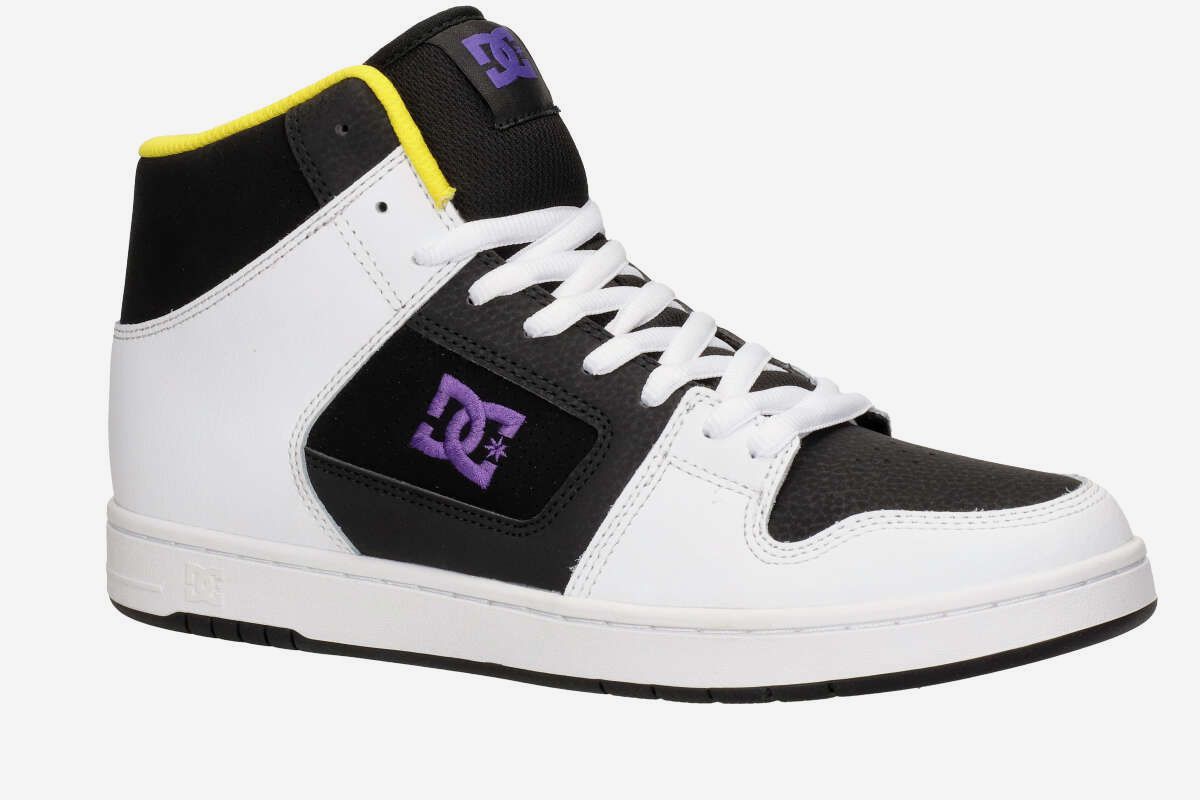 DC Manteca 4 Hi Schuh (black white purple)