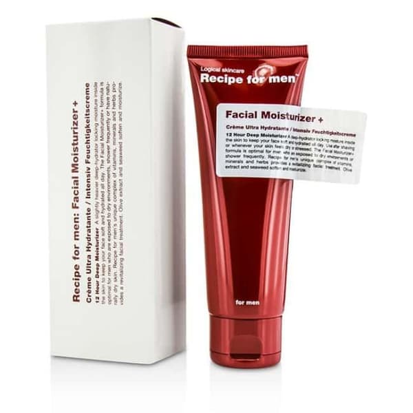Recipe for men Facial Moisturizer Plus 75ml
