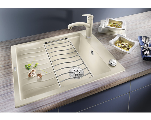 Blanco ELON 45 S spoelbak, 650 x 500 mm, wit, 524818