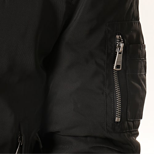 Bomber Col Mouton Curtiss Noir
