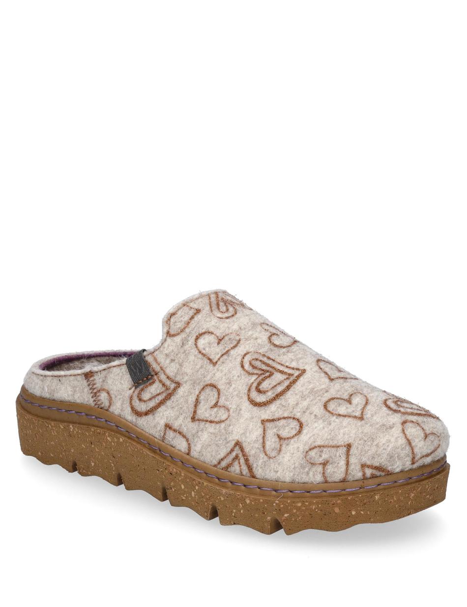 Hausschuh Carmaux 06, beige-kombi
