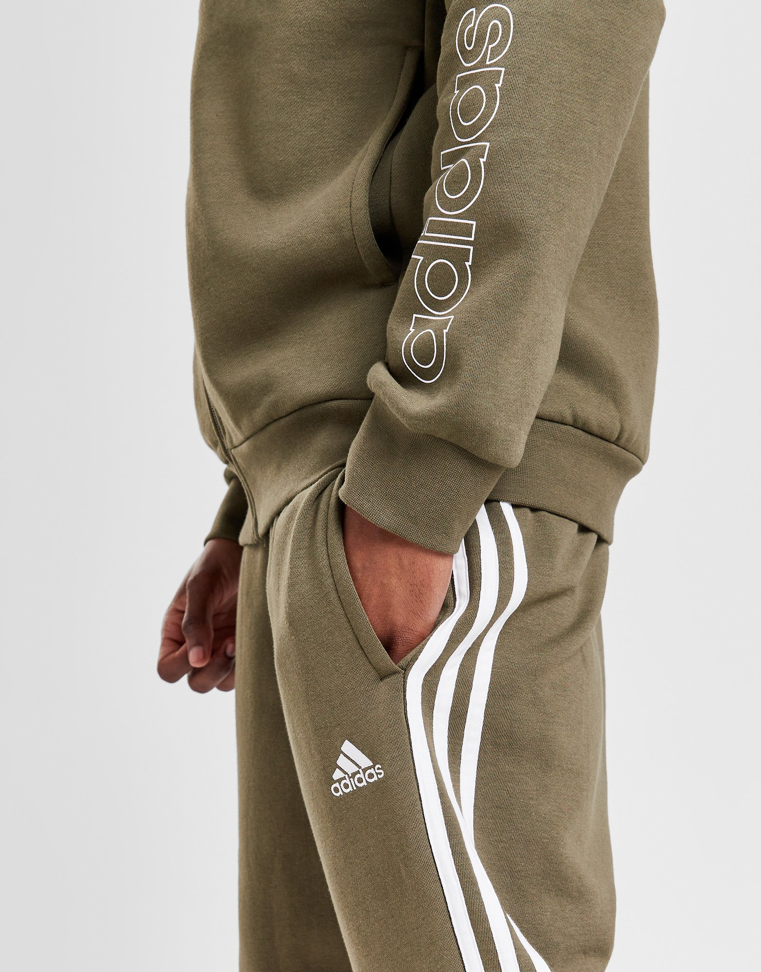 adidas Ensemble de survêtement linéaire Badge of Sport Homme