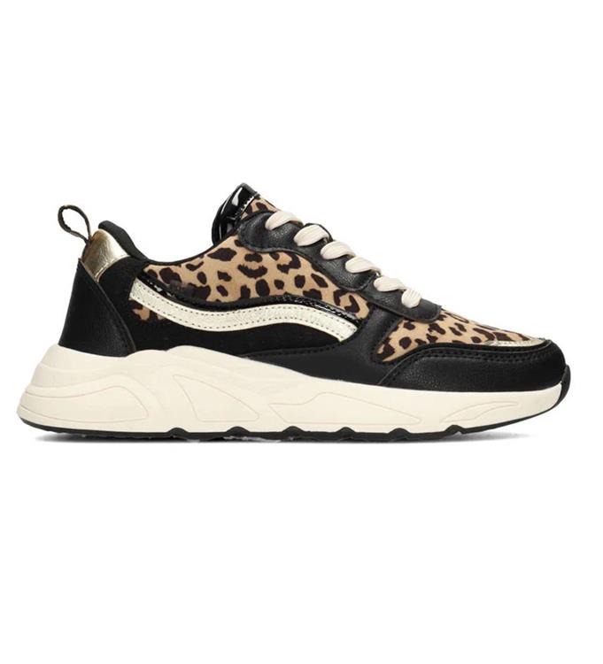 PS Poelman Gigi 02 Black with animal print,