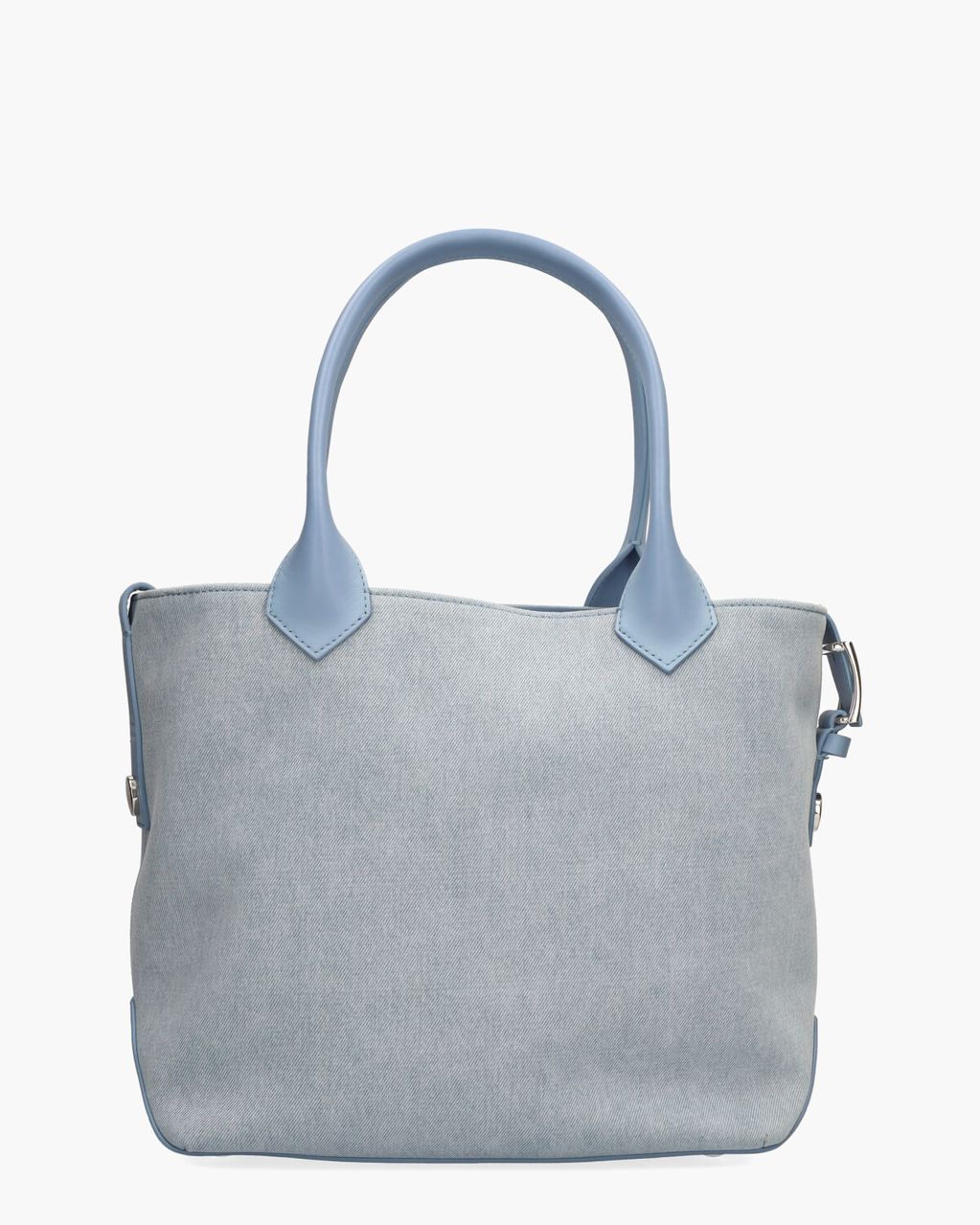 Hogan Script Shopping Bag Medium Jeansblauw Tas