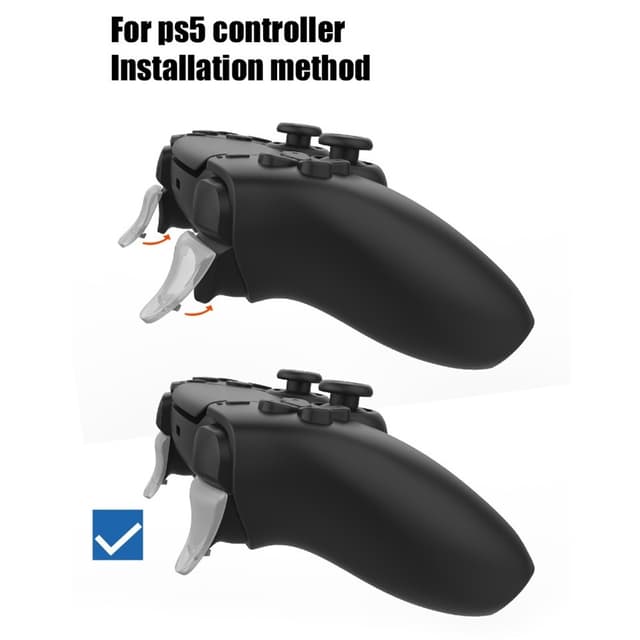 1 par til Sony Playstation 5 Game Controller Trigger Extenders