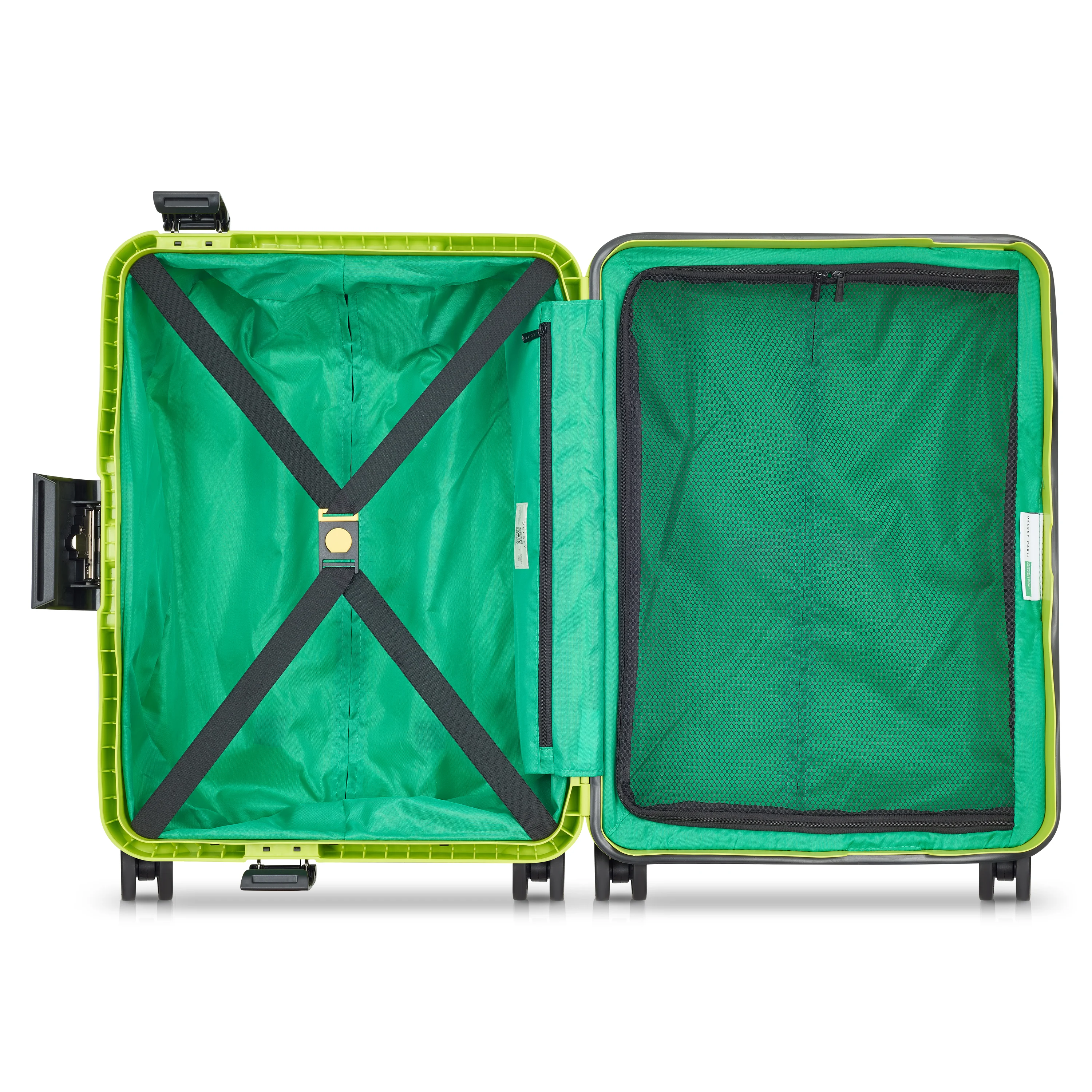 COLOR BLOCK HARDSIDE - Valise cabine rigide | Jaune