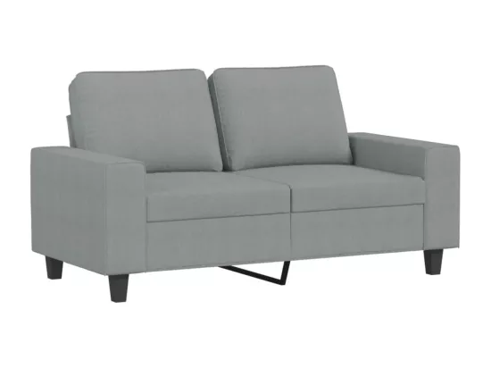 Ensemble de canapés 3 pcs gris clair tissu