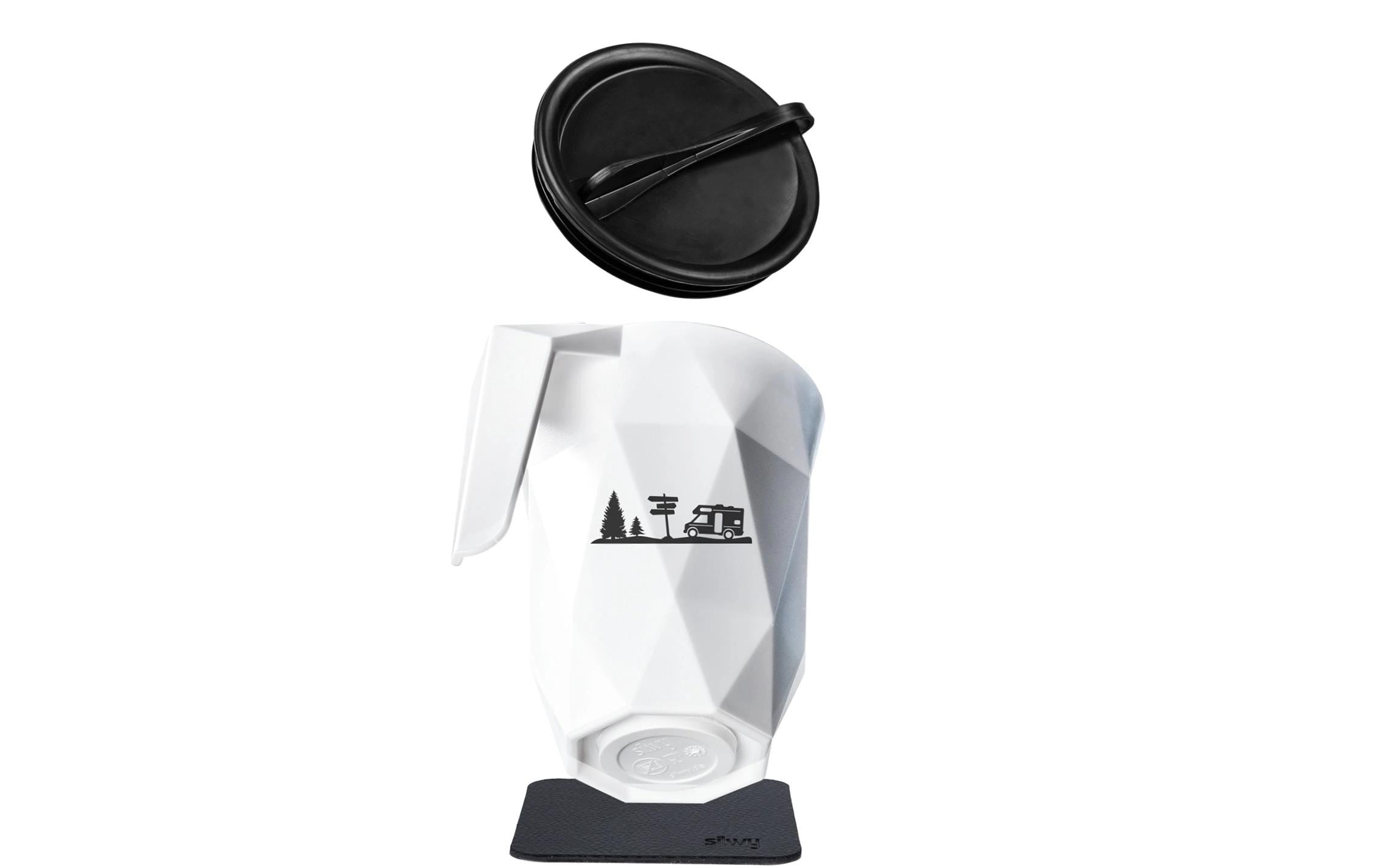Magnet-Kunststoff-Henkeltasse 3 dlOutdoor-Tasse
