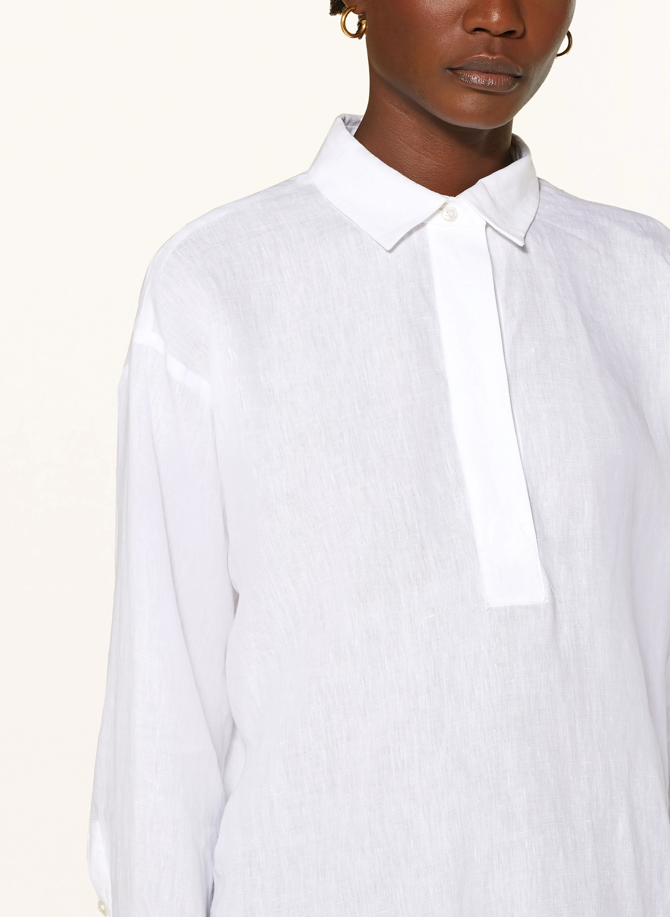 S Max Mara Oversized-Blusenshirt VARESE aus Leinen