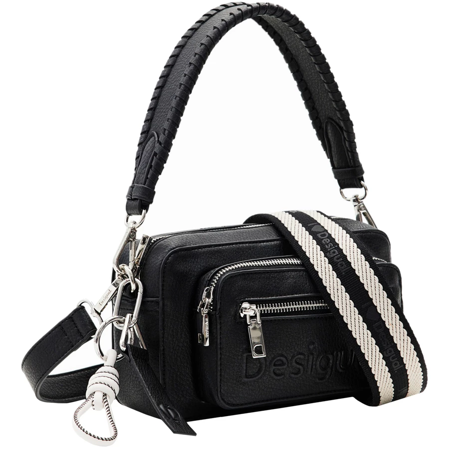 Desigual Half Logo 24 Cambridge 2.0 - Schultertasche 22 cm black