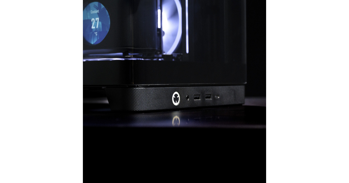 CorsairFRAME 4500X RS-R ARGB midi tower behuizing  (Zwart | 2x USB-A | 1x USB-C | Tempered Glass)