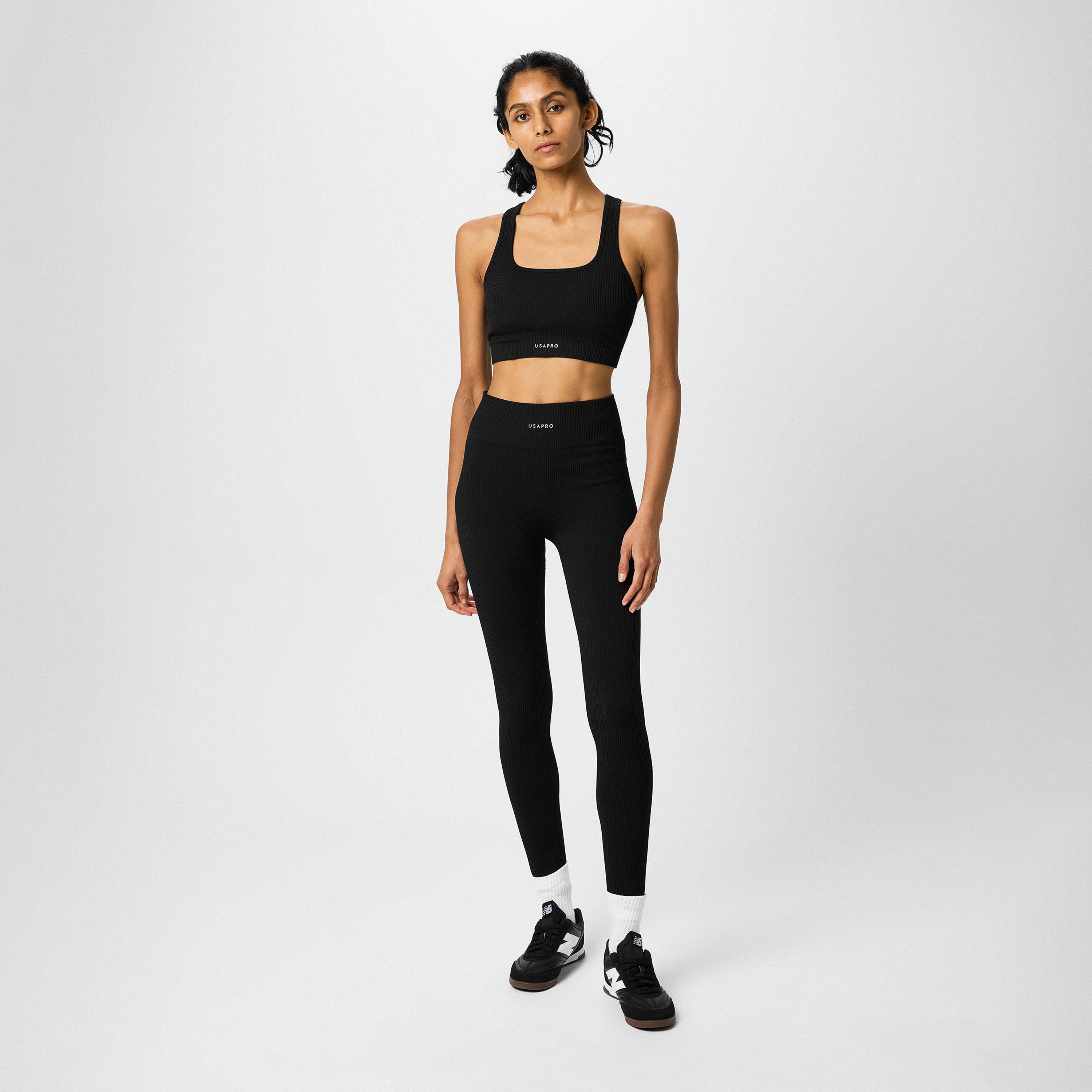 USA Pro Seamless Ribbed Bra Womens