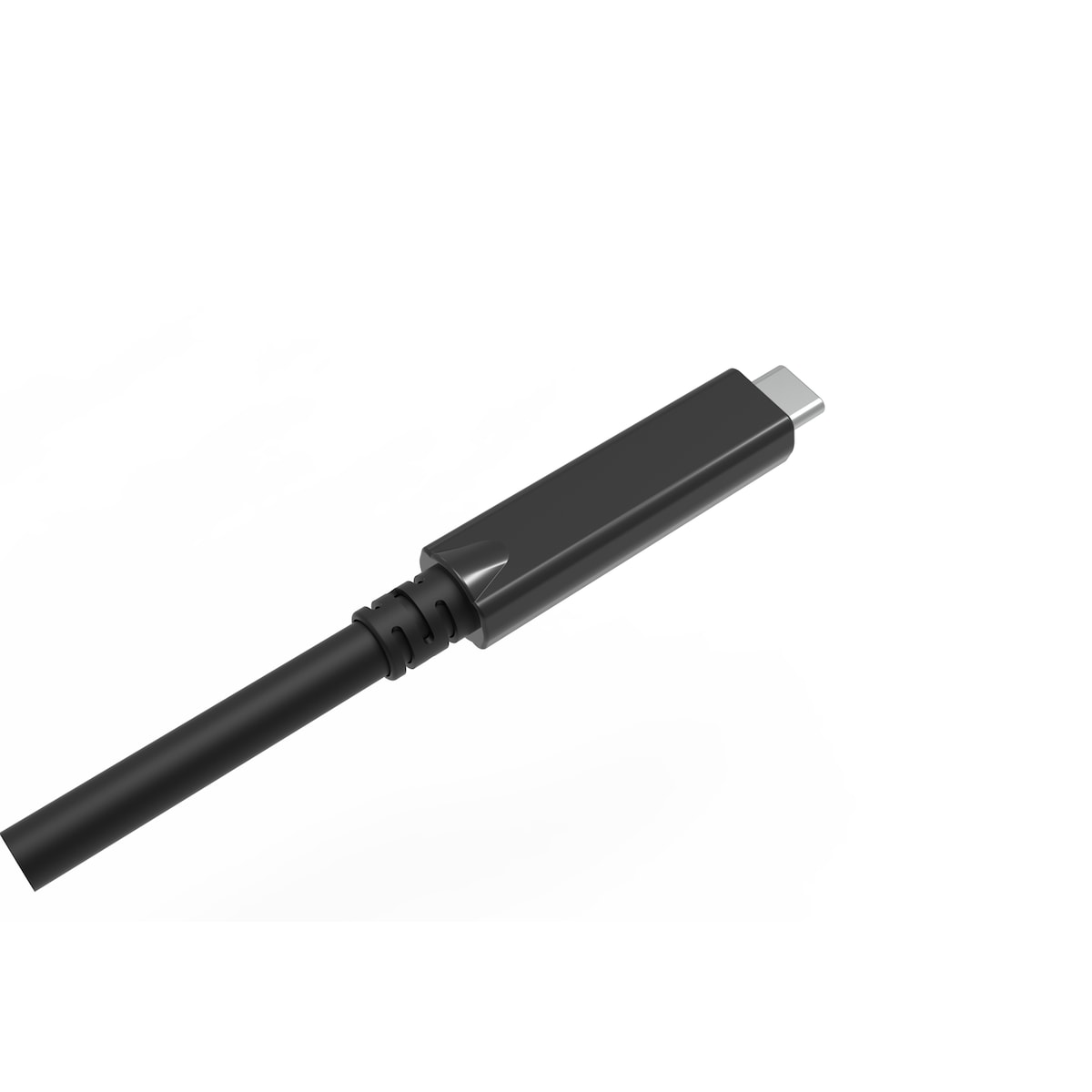 NÖRDIC aktiv AOC Fiber USB-C-kabel 5m 10Gbps 4K + PD 60W, DP 4-felt 2-felt