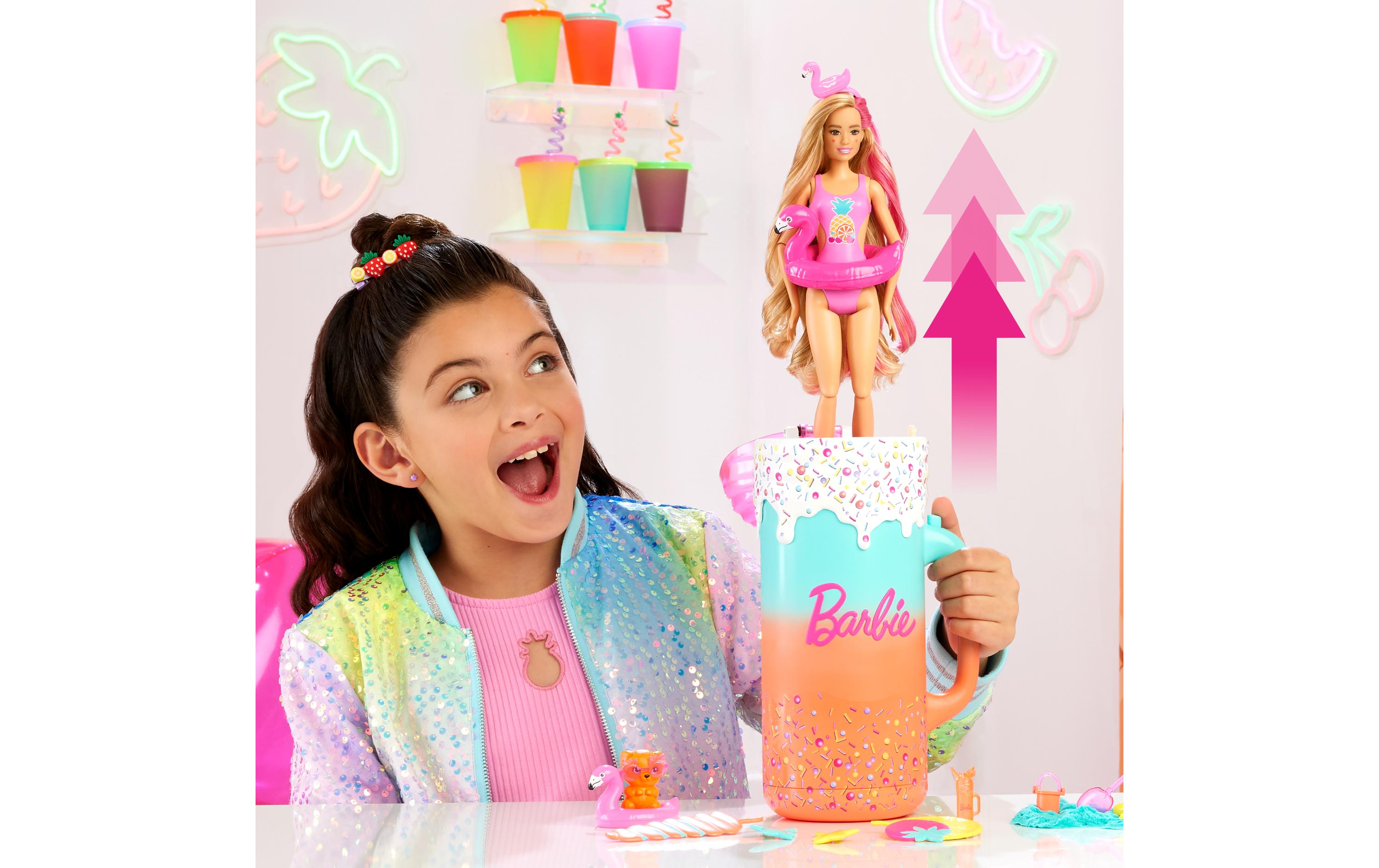 Puppe Barbie Pop Reveal Fruit Tropical SmoothieBarbie-Puppe mit 15 Überraschungen