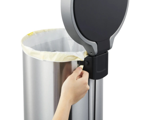 EKO pedaalemmer Aria 35 l zilver
