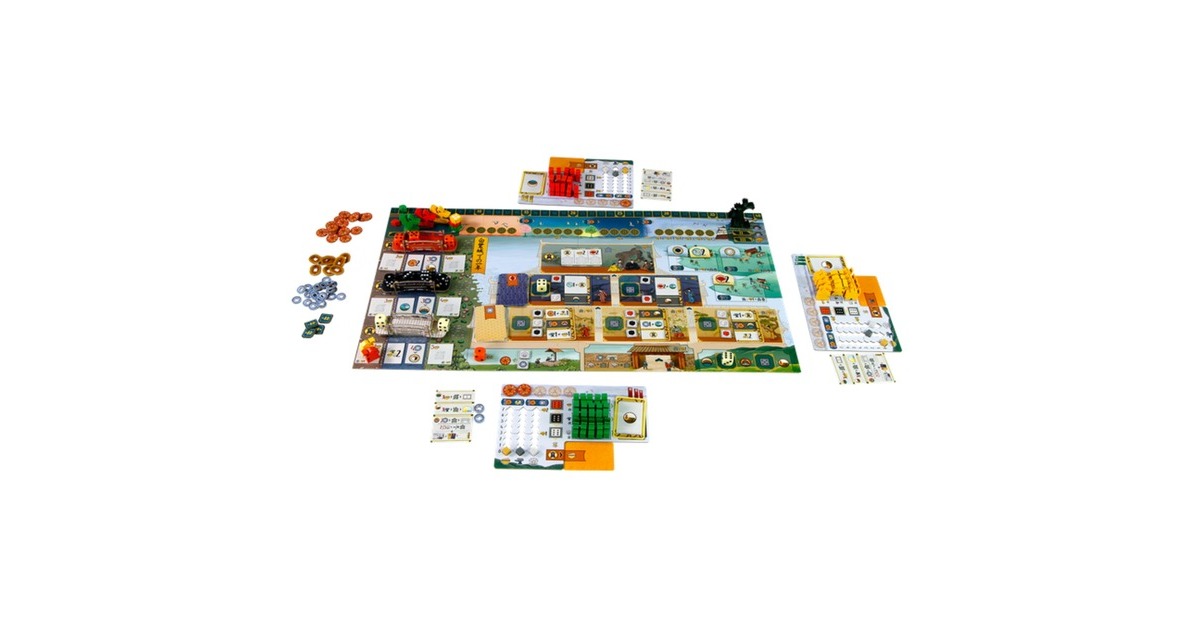999 GamesHet Witte Kasteel van Himeji Bordspel  (Nederlands, 1 - 4 spelers, 80 minuten, Vanaf 12 jaar)
