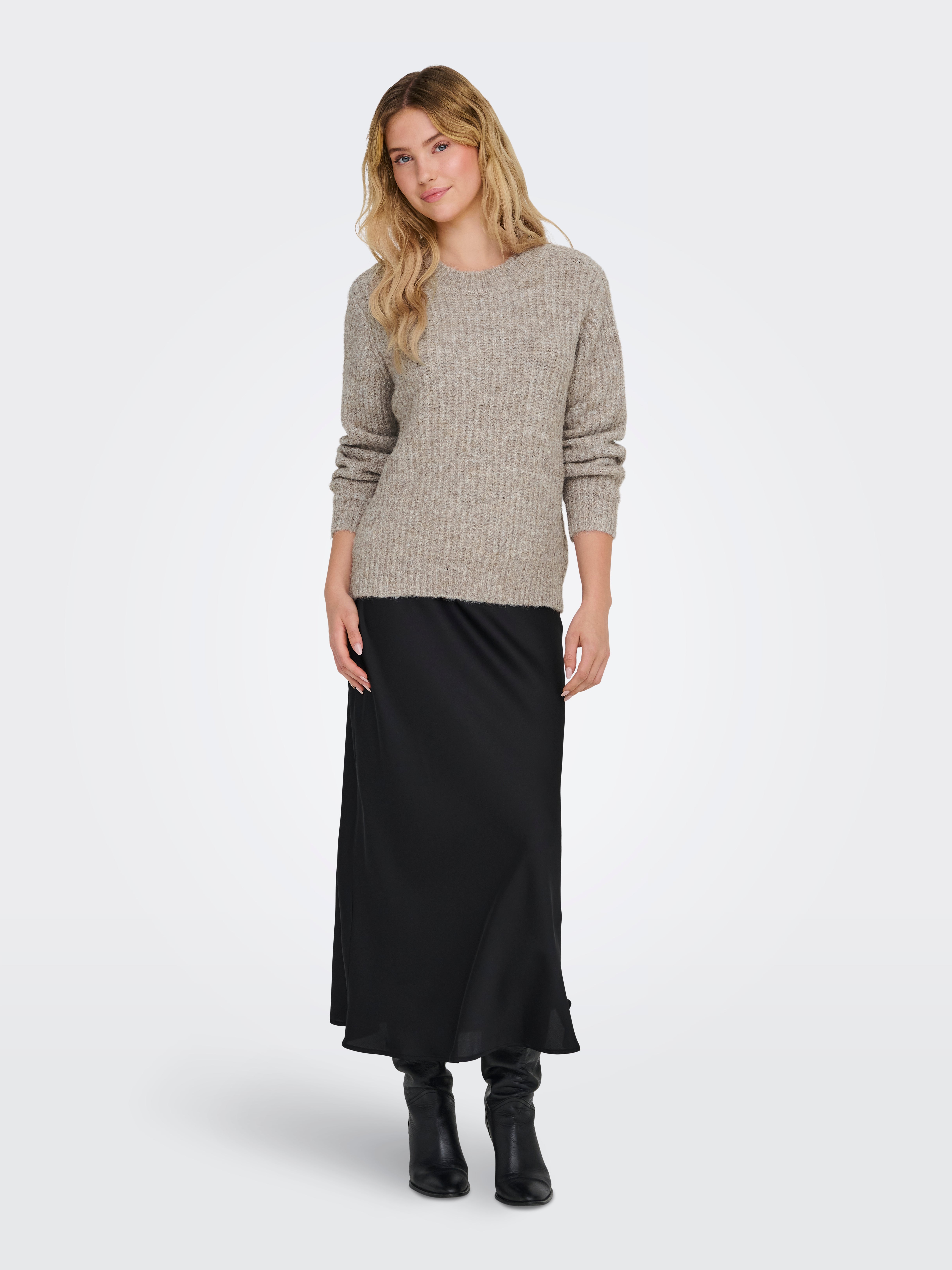 ONLMAGGIE Strickpullover Malt Ball