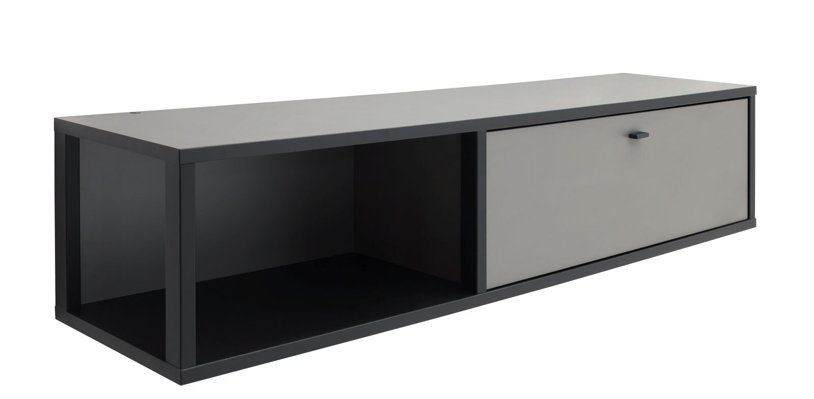 Hängeschrank LUXOR 156 x 34 cm Royal grau/ anthrazit
