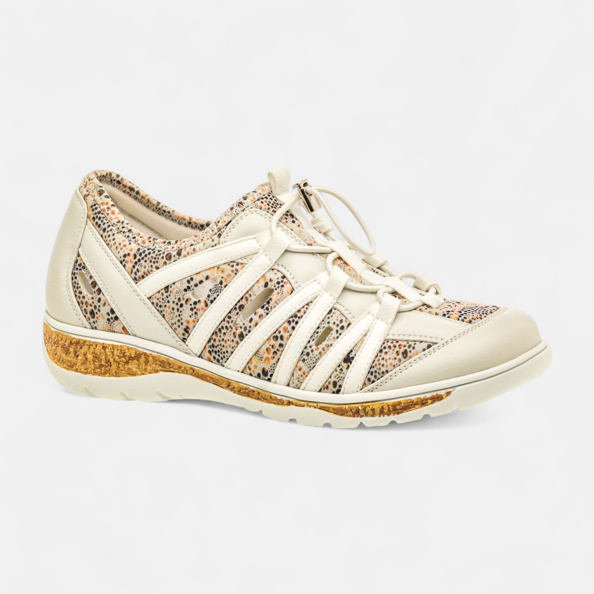 Baskets basses Femme beige