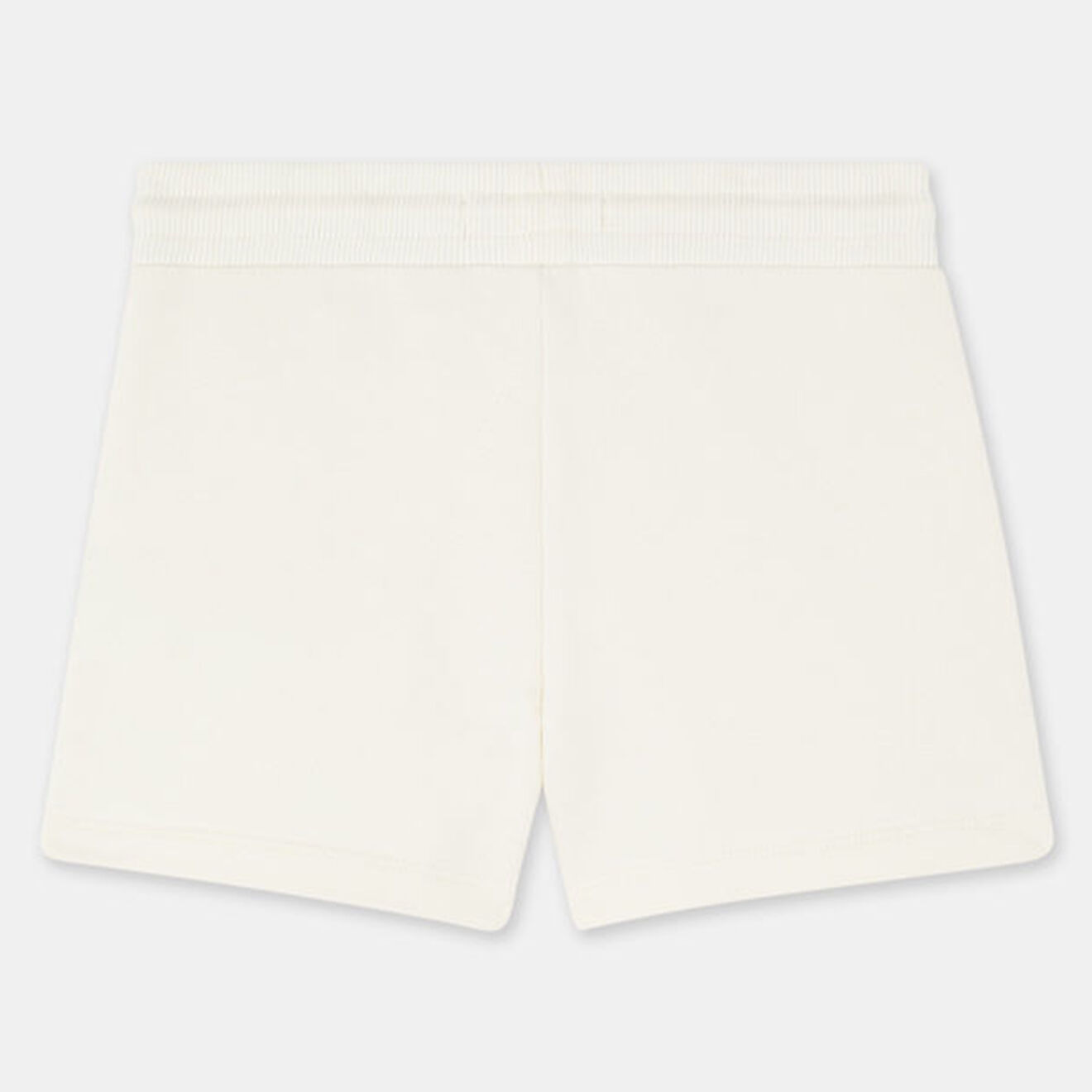 Tommy Hilfiger Short court en Coton bio molletonné écru