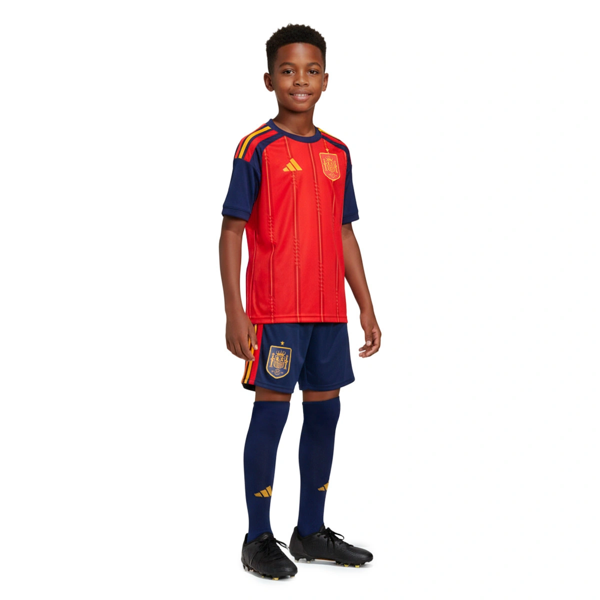 Conjunto adidas Espanha Primeiro Equipamento Mundial 2026 Criança
