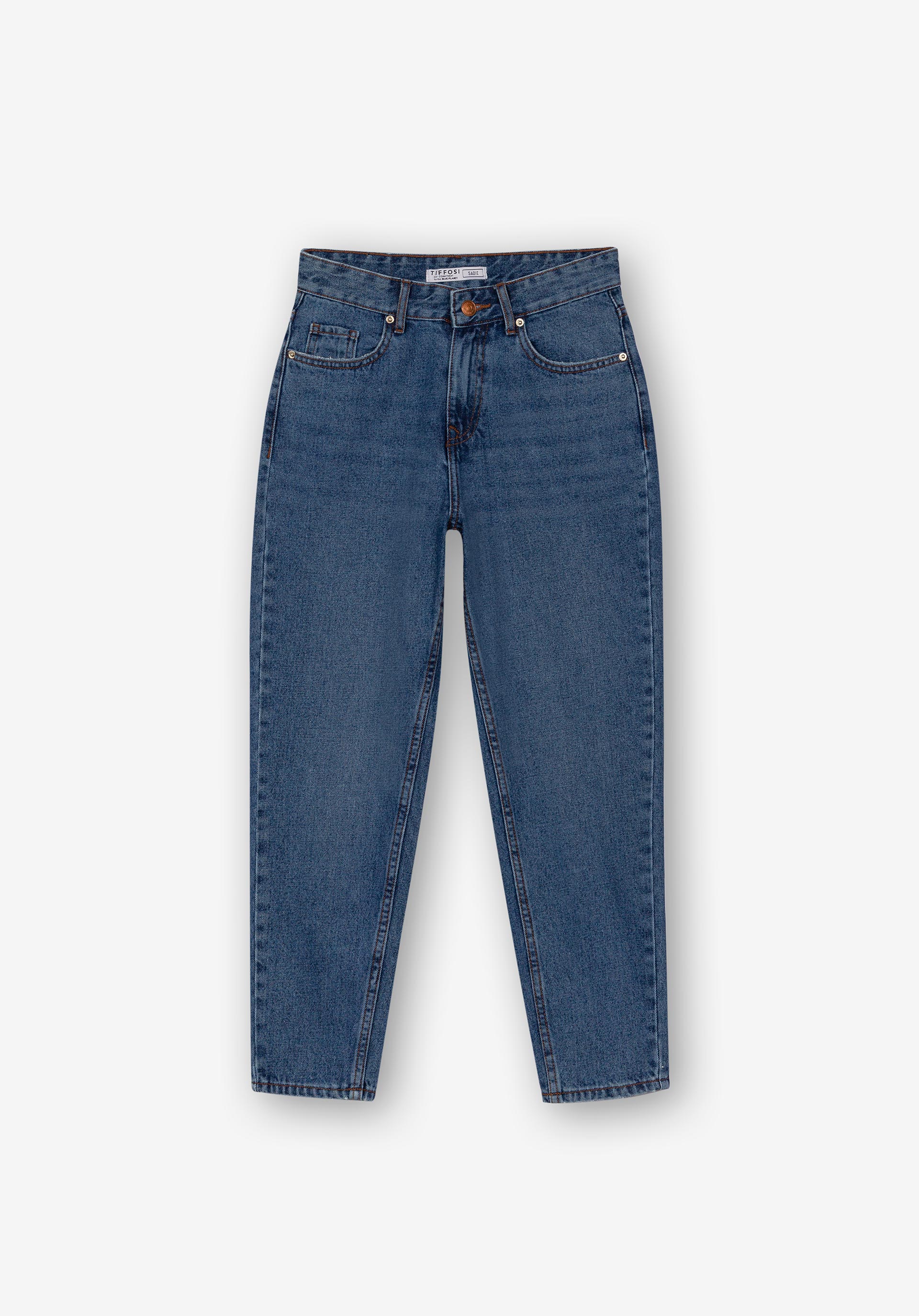 Jeans Sadie Mom Fit Cintura Alta