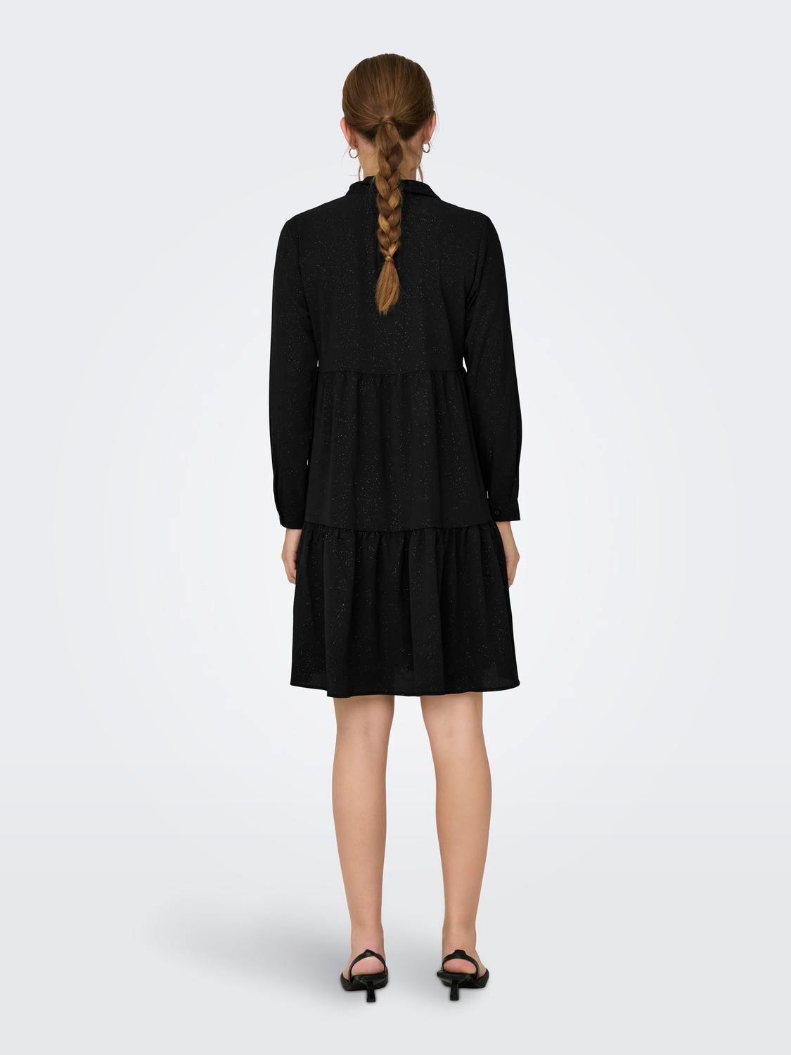 JDYPIPER Langes Kleid Black