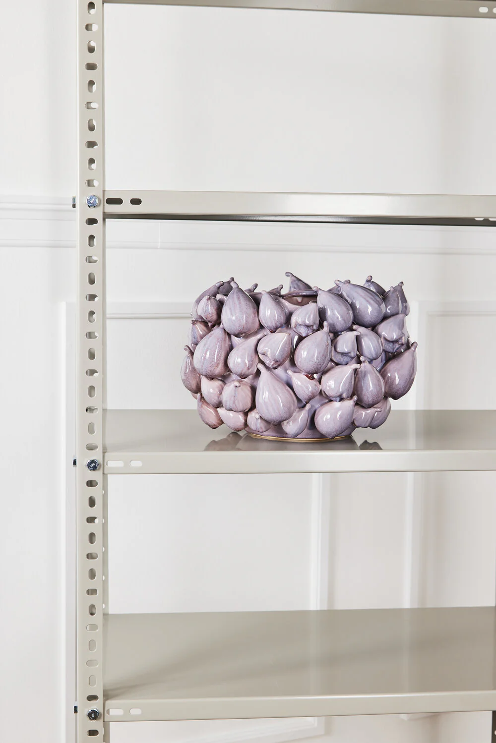 Bahne Interior  Vase med figner, lilla - H: 25 cm, Ø: 33 cm