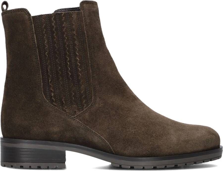 GABOR Enkellaarsjes Dames 022 Maat: 38 5 Materiaal: Leer Kleur: Bruin
