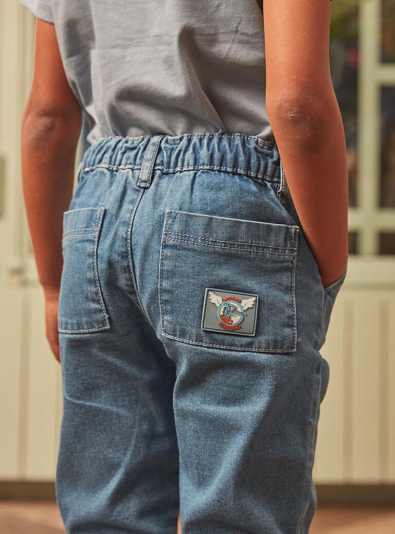 Jean regular bleu