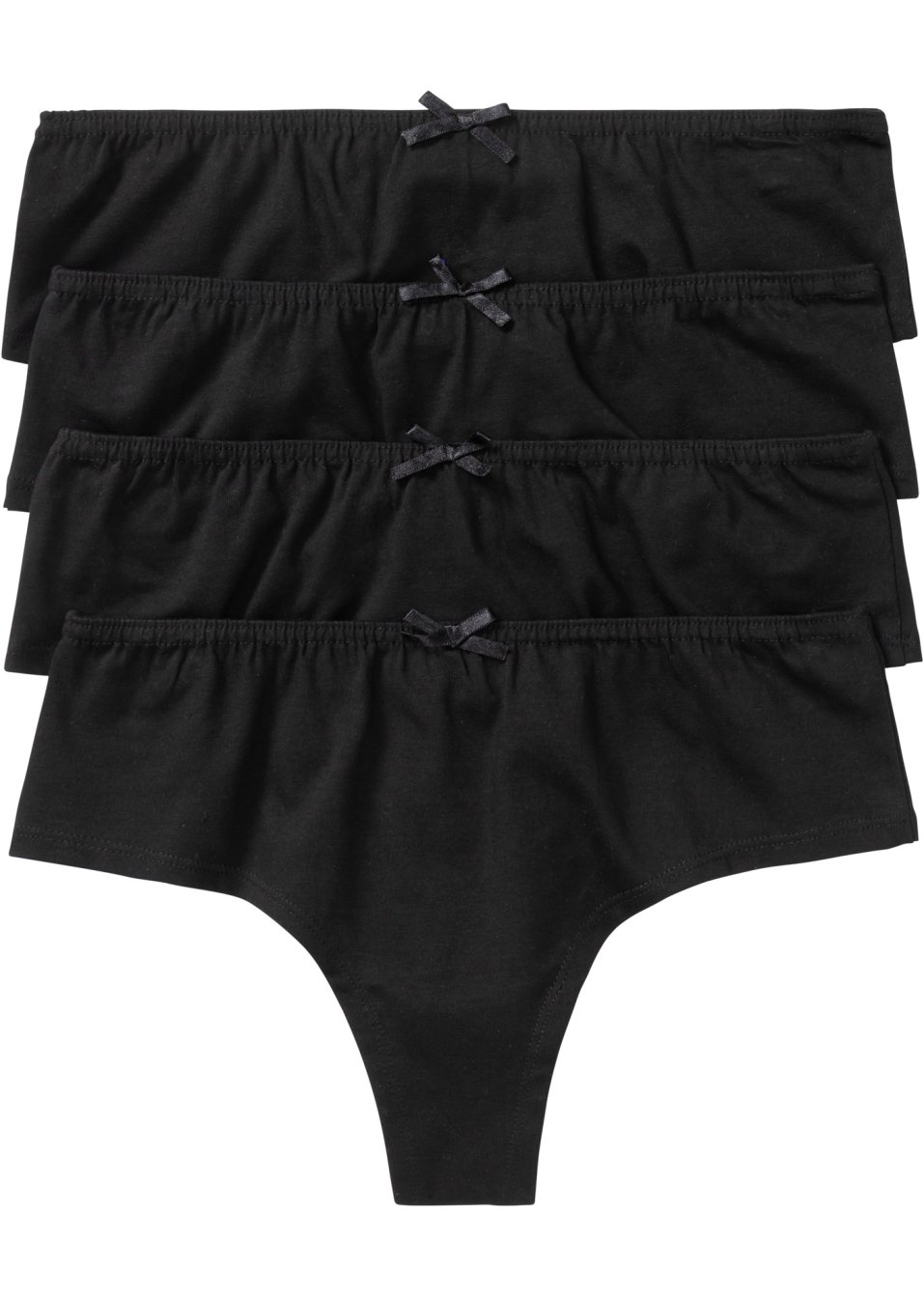 Lot de 4 shorties string