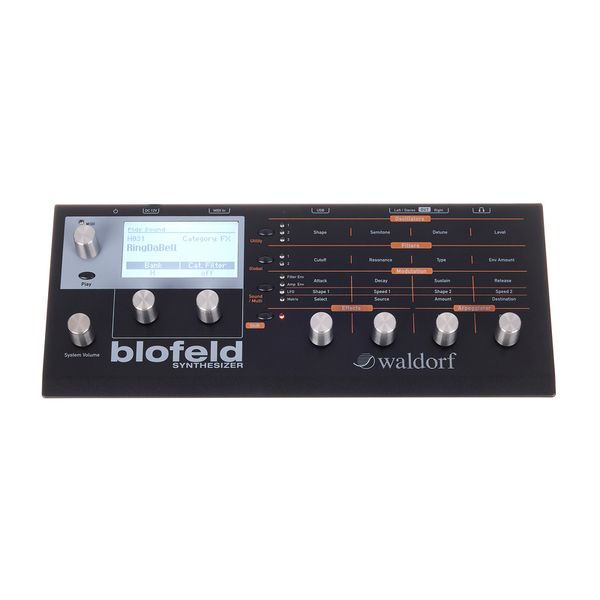 Waldorf Blofeld Black